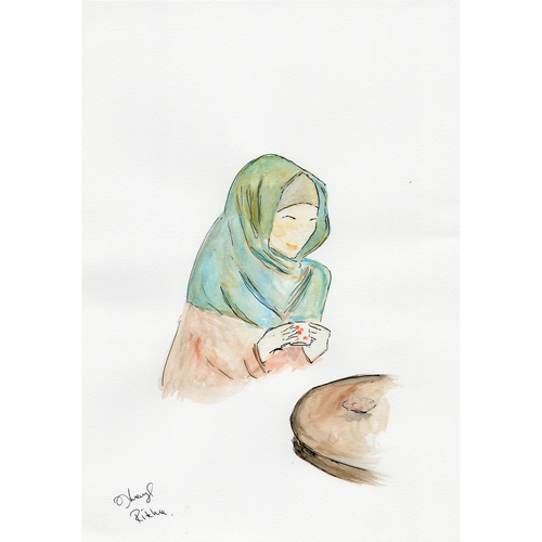 Girl in a Coffee Shop (Amanda) - Ritxi