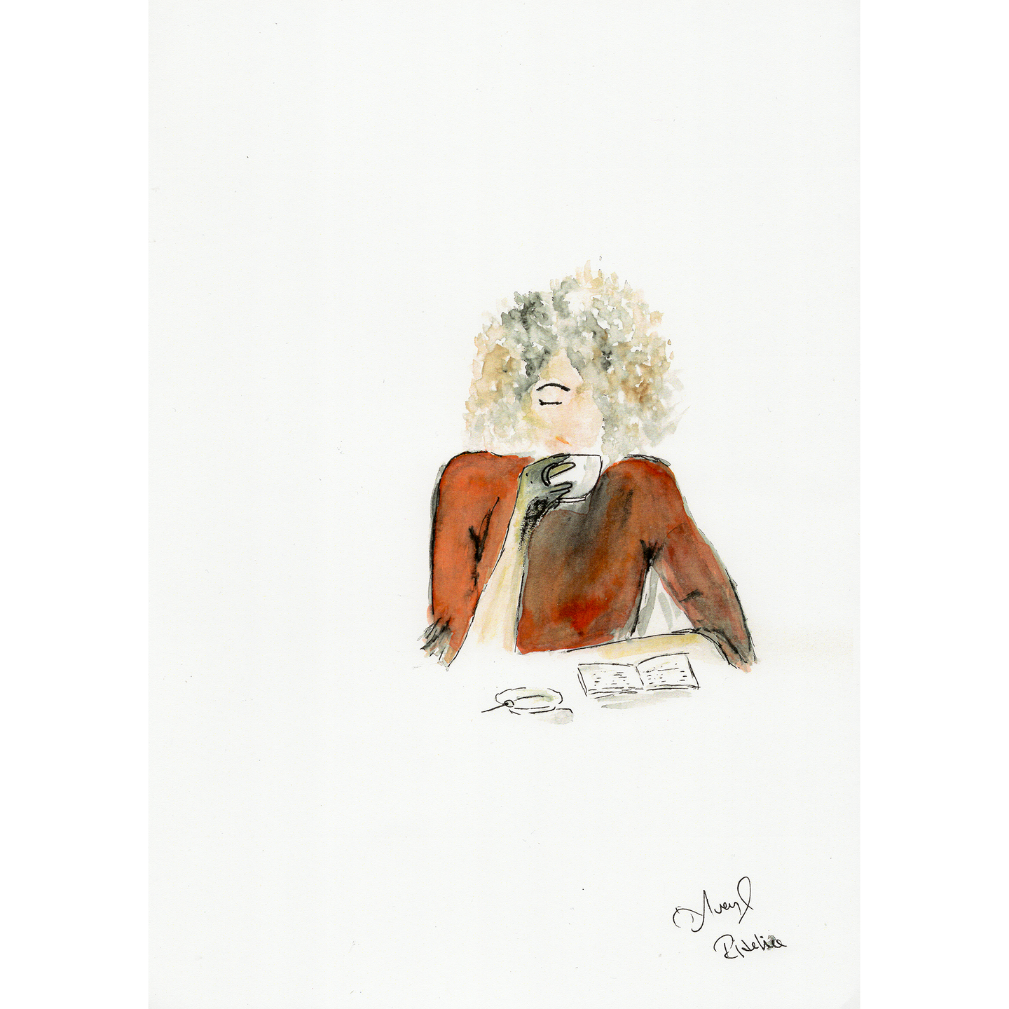 Girl in a Coffee Shop (Georgie) - Ritxi