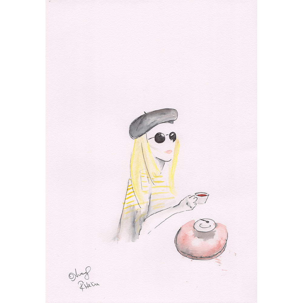 Girl in a Coffee Shop (Michelle) - Ritxi